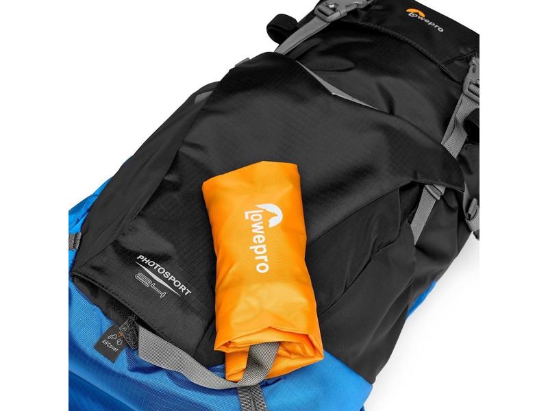 Lowepro Fotorucksack PhotoSport BP 24L AW III (GRL) Blau Allround-Fotorucksack für Tageswanderungen und Abenteuerreisen