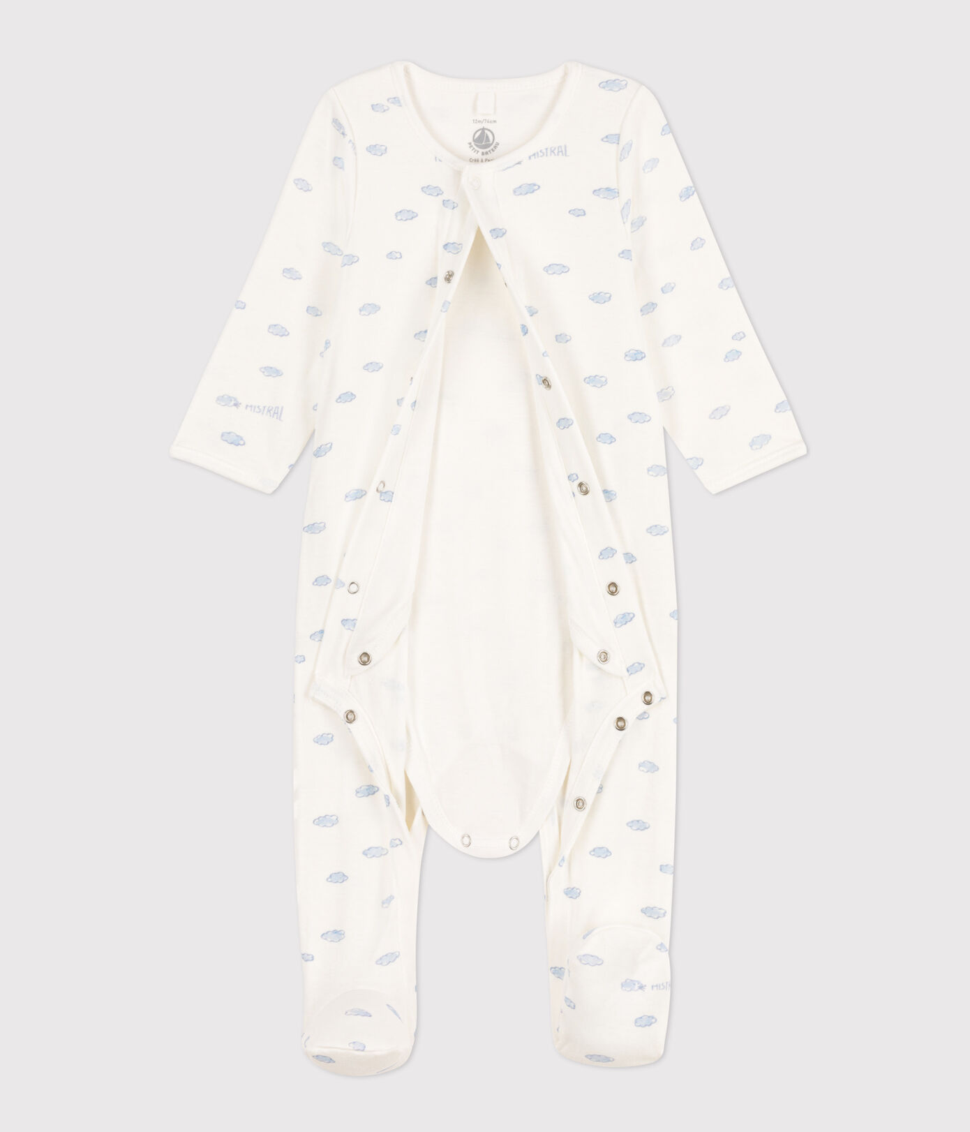Bodyjama nuages en tubique