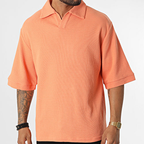 Polo Manches Courtes Oversize M22903VTS Orange