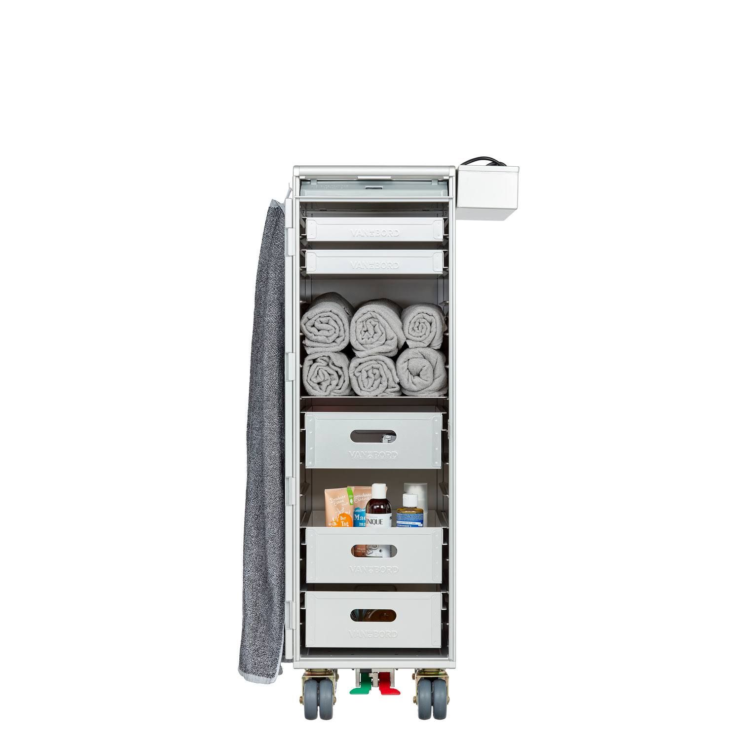 Bathroom Accessory Set for Airline Trolleys Aluminum Atlas