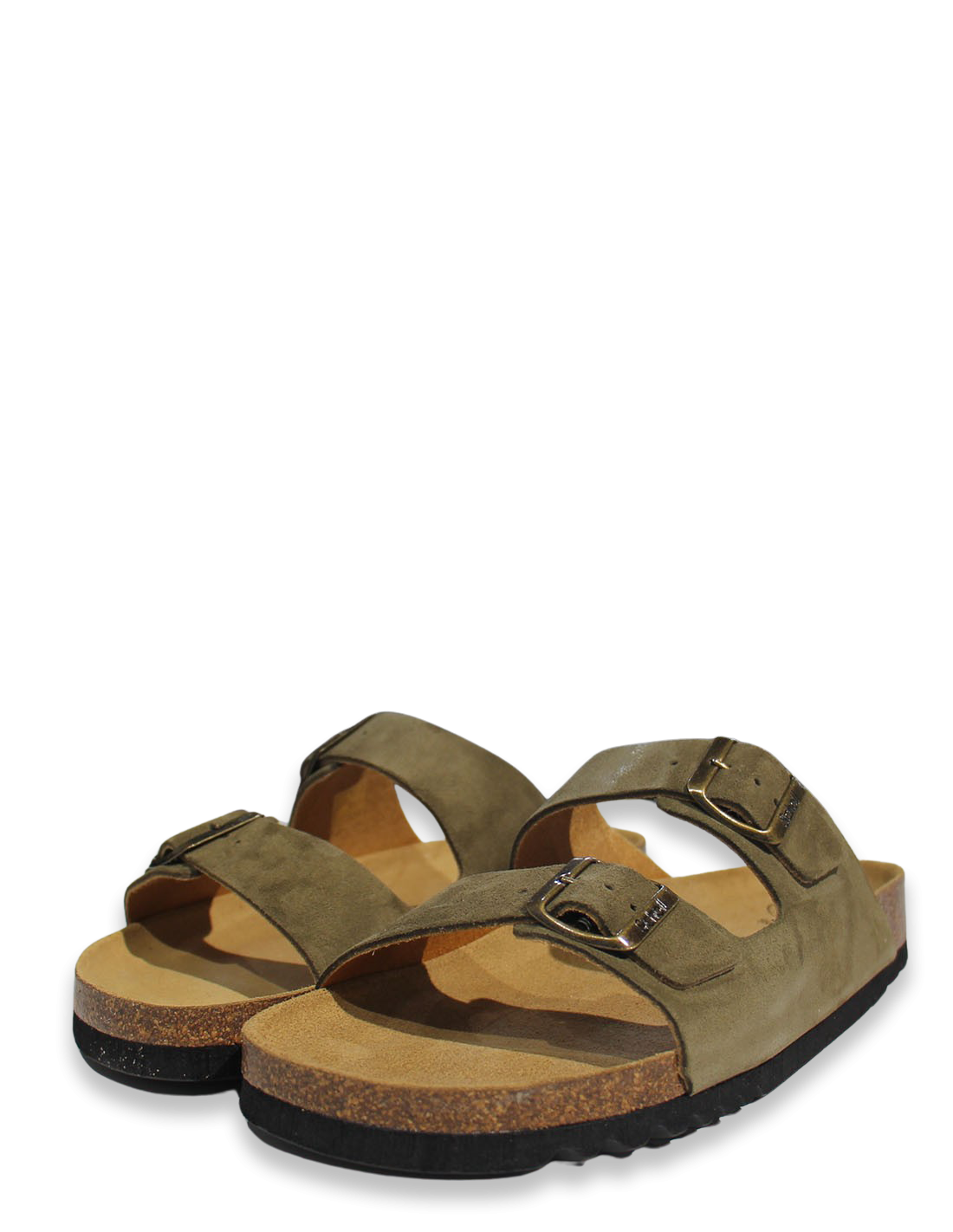 scholl Mules Homme Julien Daim Kaki