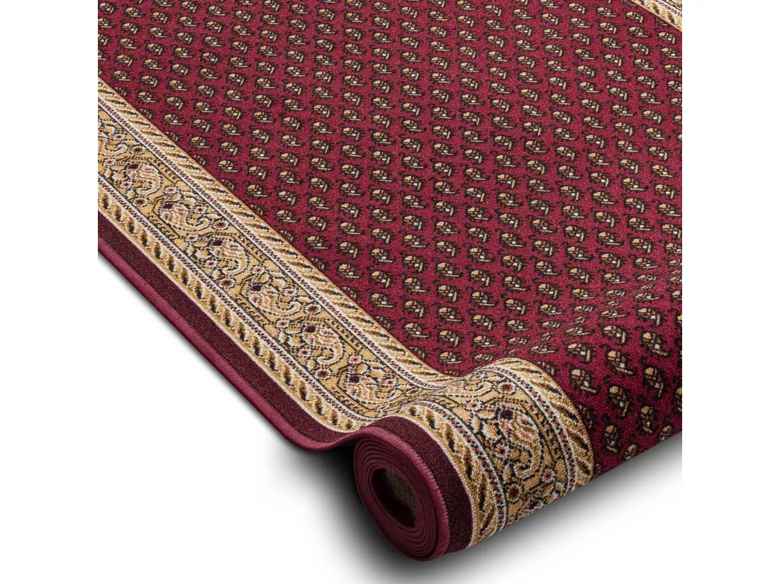 TAPIS DE COULOIR ANTIDÉRAPANT INCA bordeaux 100x890 cm