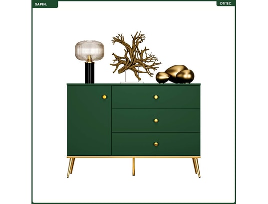 OTITEC - Commode - h.85 x l.120 x p.40 cm - sapin
