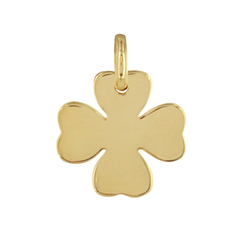 Pendentif Plaqué Or Trèfle