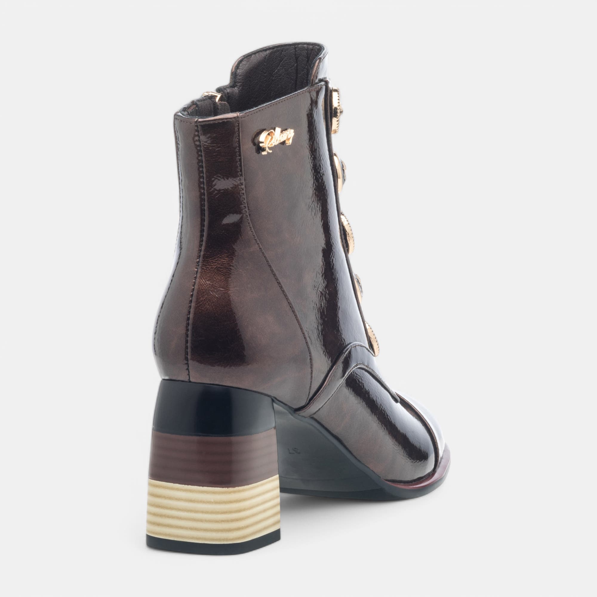 Bottines à talon Femme bronze