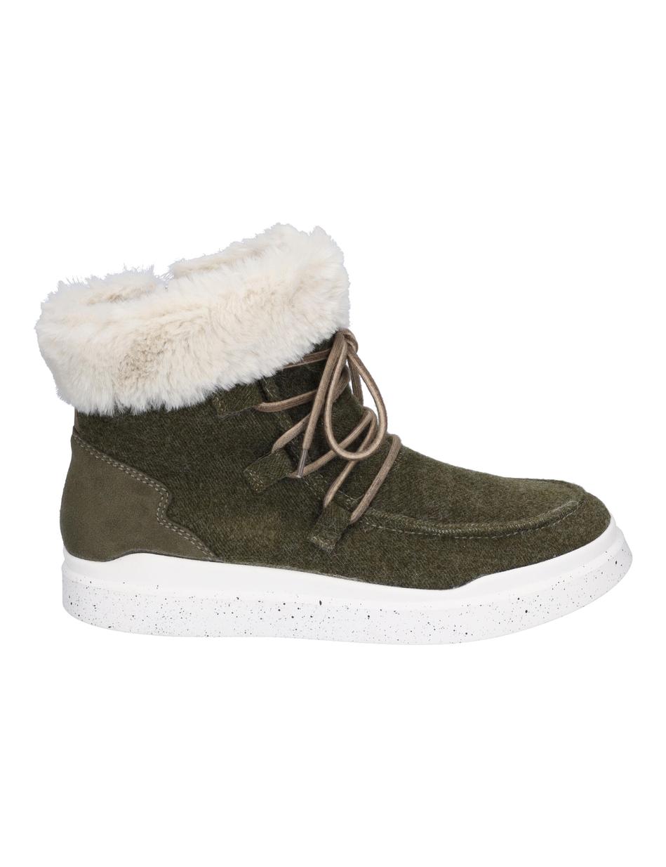 Stiefelette Helsinki 01, oliv-kombi