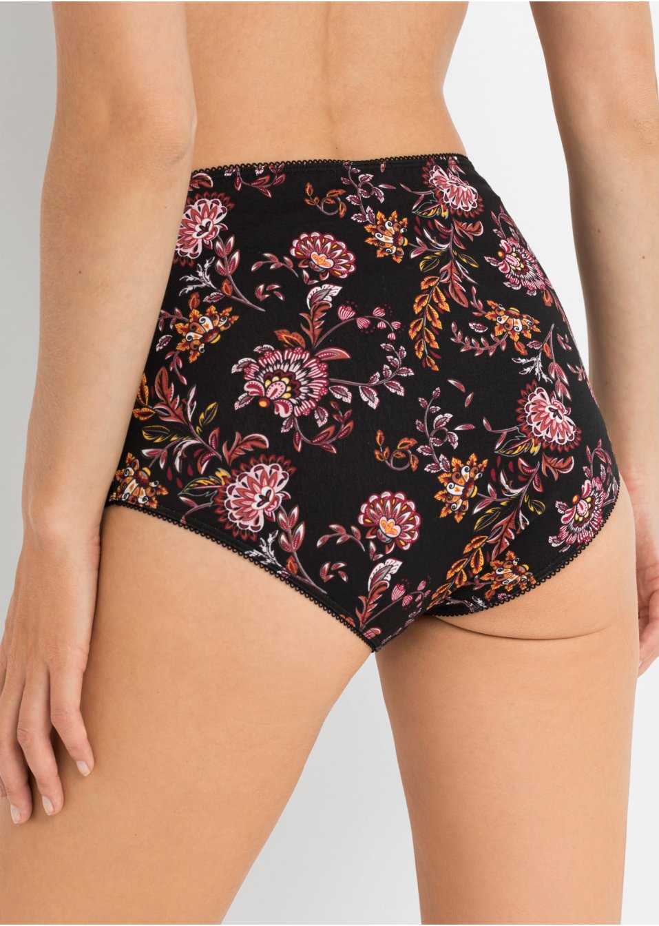 Lot de 4 slips taille haute