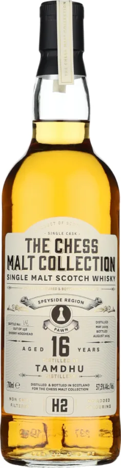 CHESS MALT TAMDHU 16 YEARS 2009 WHITE PAWN H2 70CL