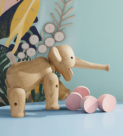 Kay Bojsen Holzfigur - Elefant - Groß - 22 cm - Eiche