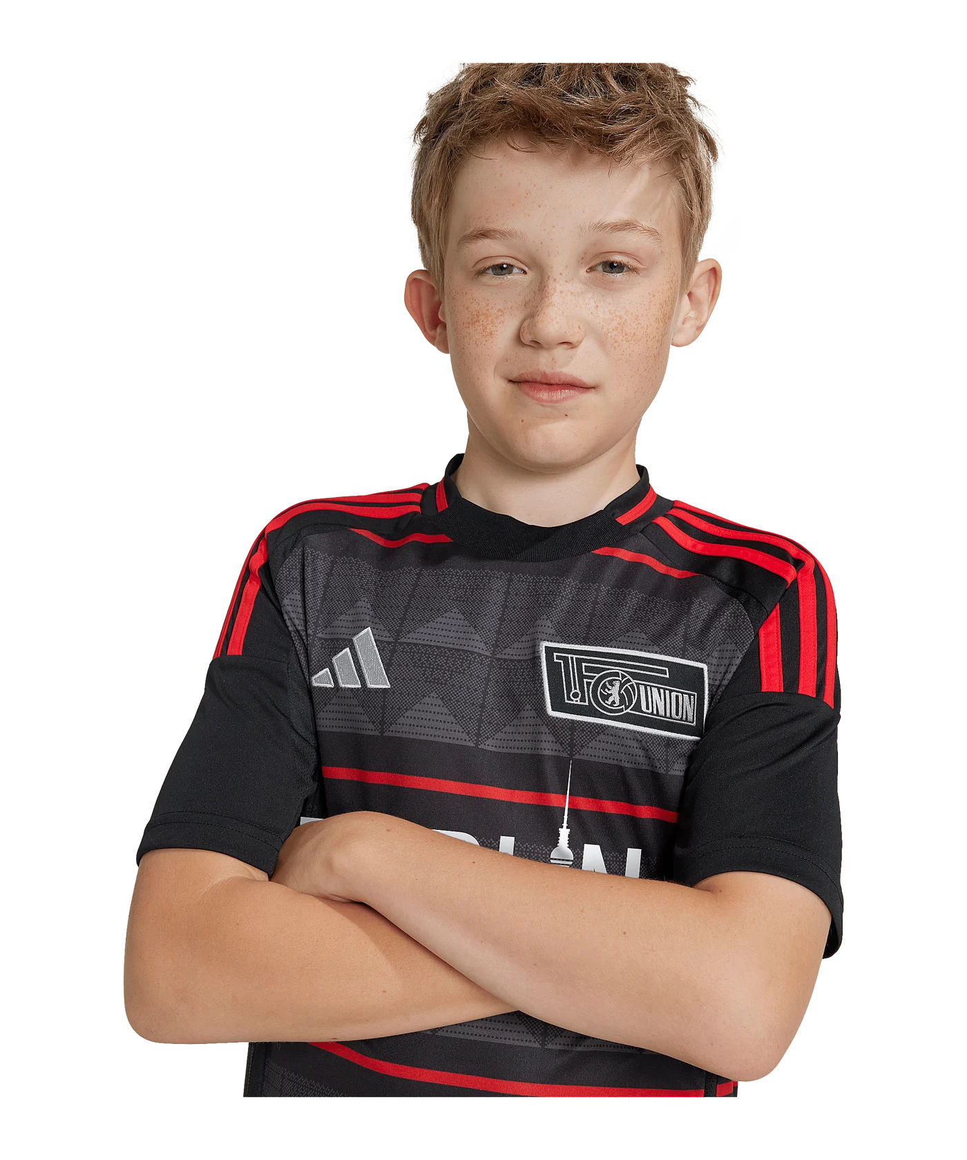 adidas 1. FC Union Berlin Trikot Away 2024/2025 Kids Schwarz
