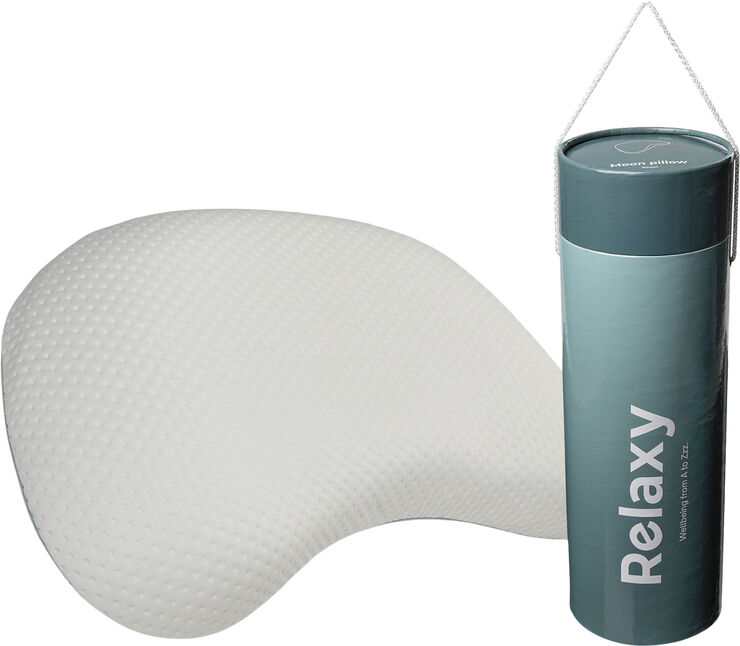 Relaxy Relaxy MOON PUDE 68x35x9 cm Hvid