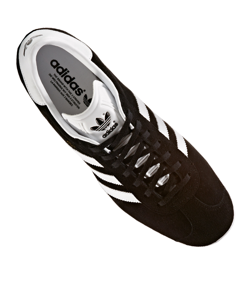 adidas Originals Gazelle Sneaker Schwarz Weiss