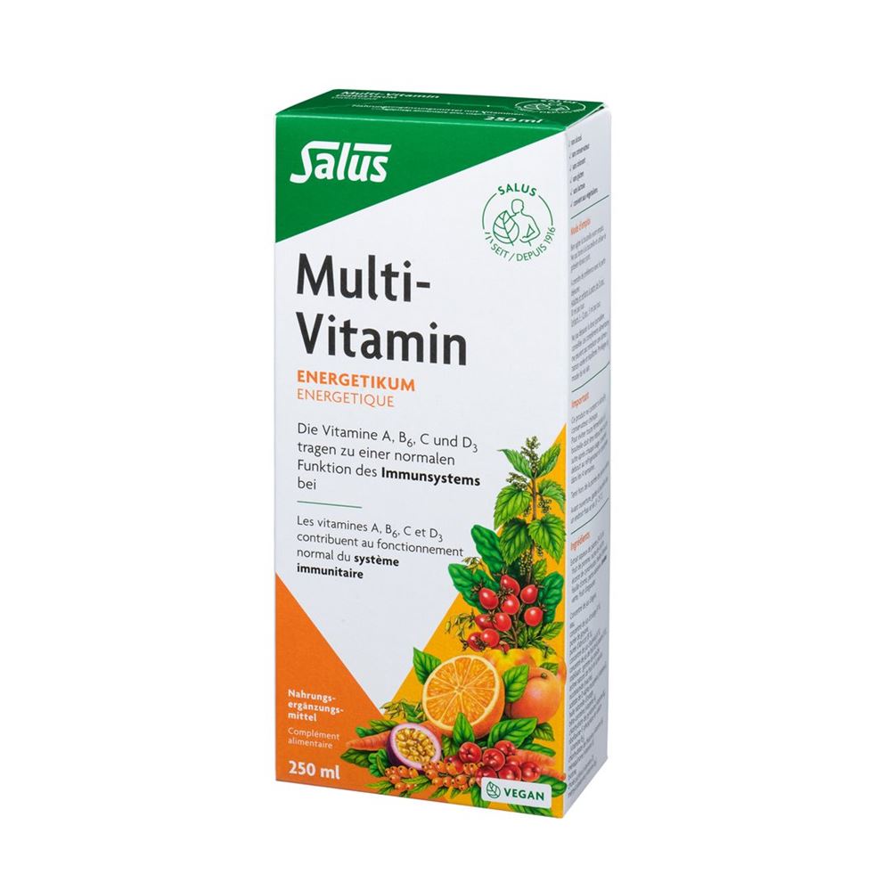 SALUS Multi-Vitamin Energetikum<br>250 ml, Flasche