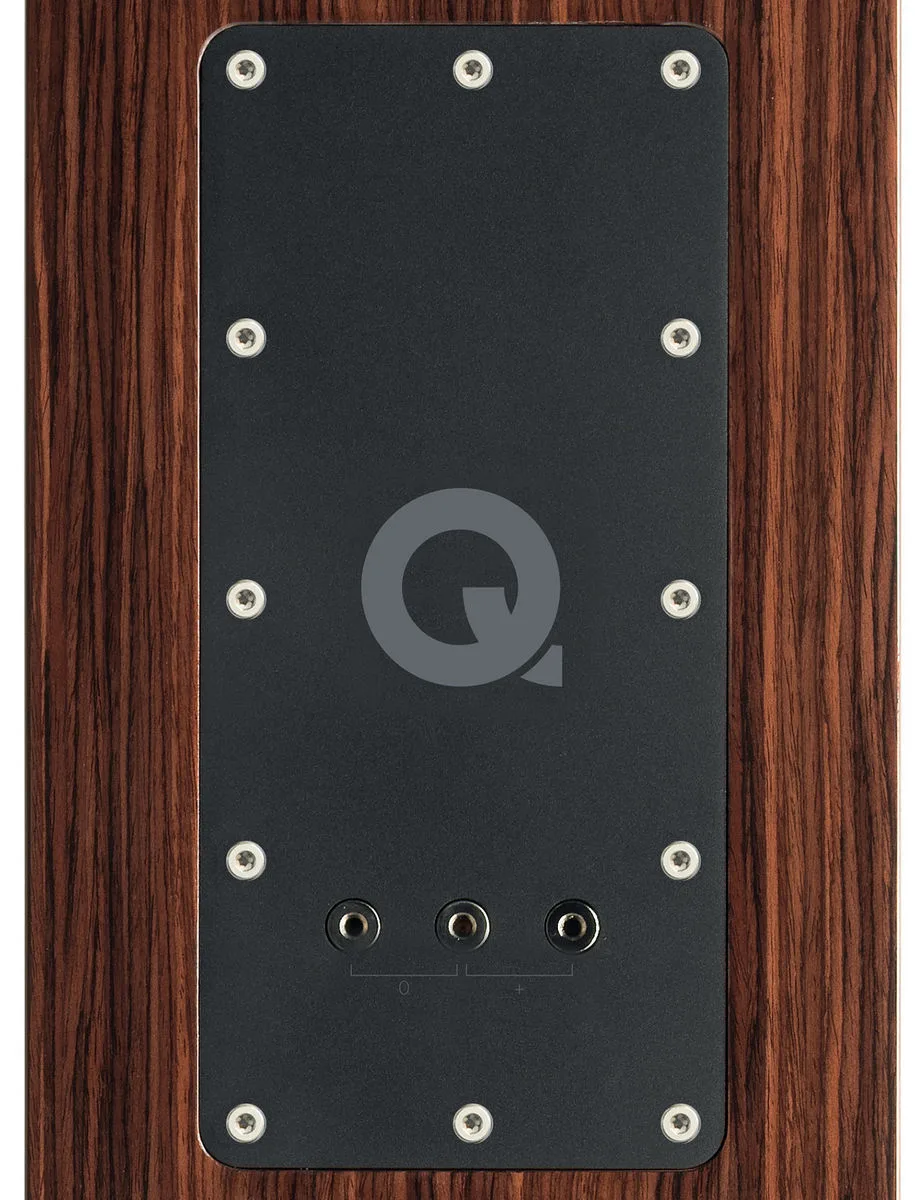 Q Acoustics Concept 500 Noir & Noyer (la paire) Enceintes colonne