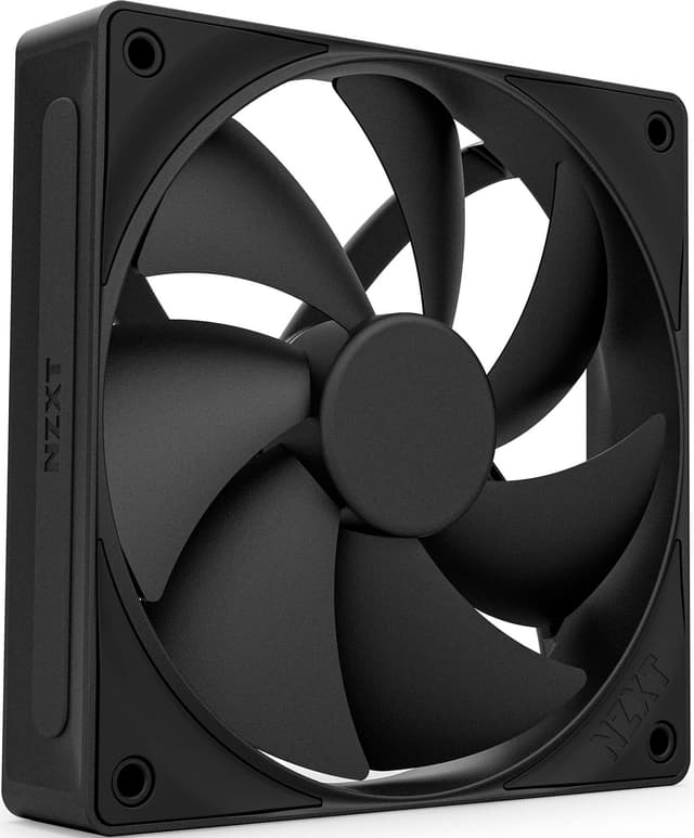 NZXT F120P V2 Static Pressure 120 mm PWM blæser (sort)
