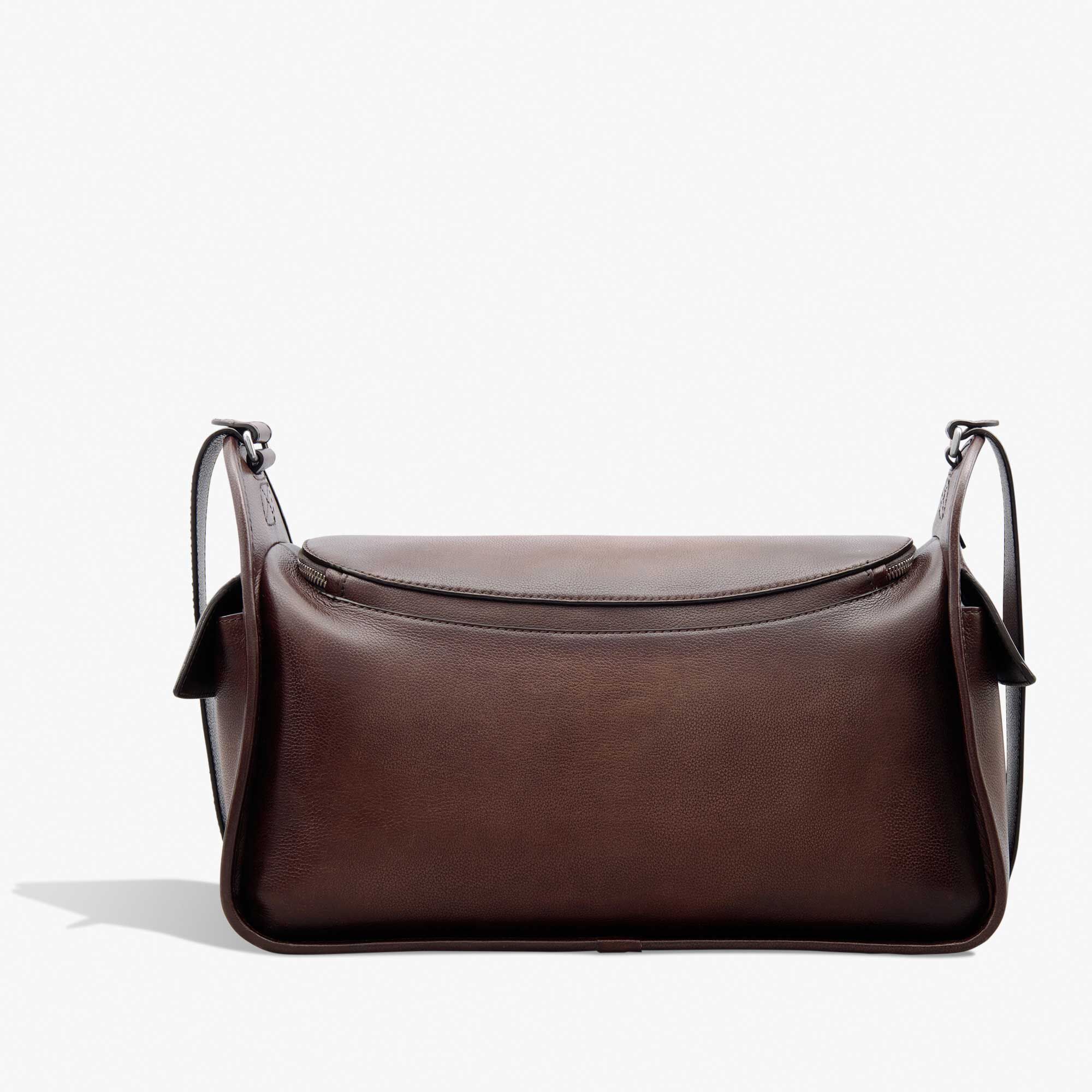 Sac Bandoulière Barrel Bag En Cuir Scritto