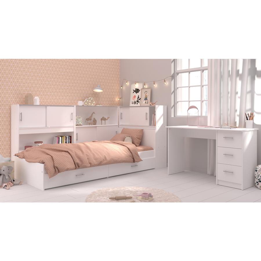Parisot Kinderzimmer 3-tlg Snoop 2 Weiß Weiß