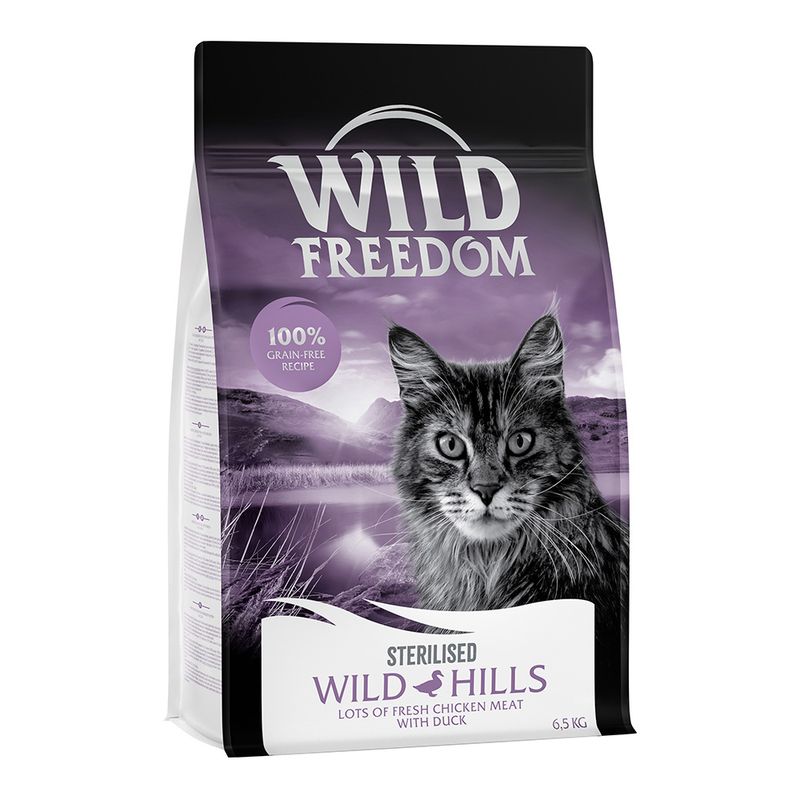 Wild Freedom Adult Wild Hills Sterilised, canard - sans céréales