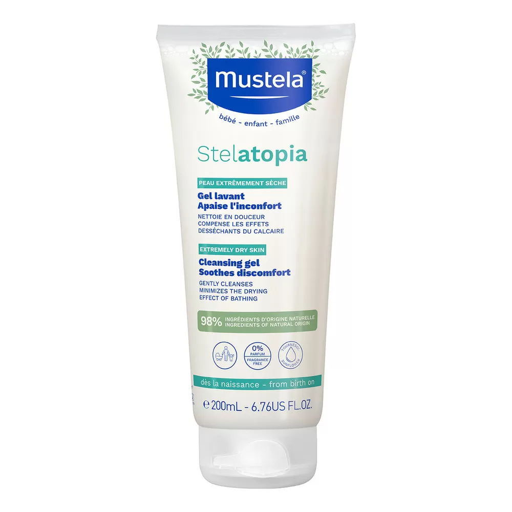 Mustela Stelatopia Cleansing Gel - 200 ml.