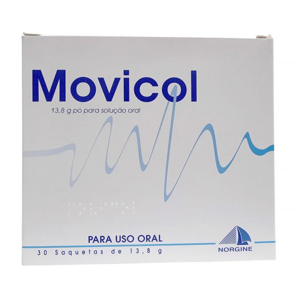 Movicol 30 Saquetas Pó Solução Oral