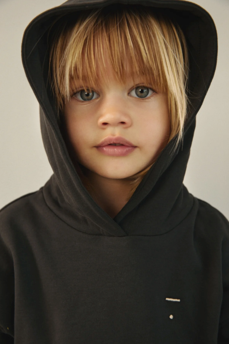 Hoodie Nearly Black