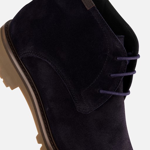 Floris van Bommel Sturdi 01.16 veterboots Blauw