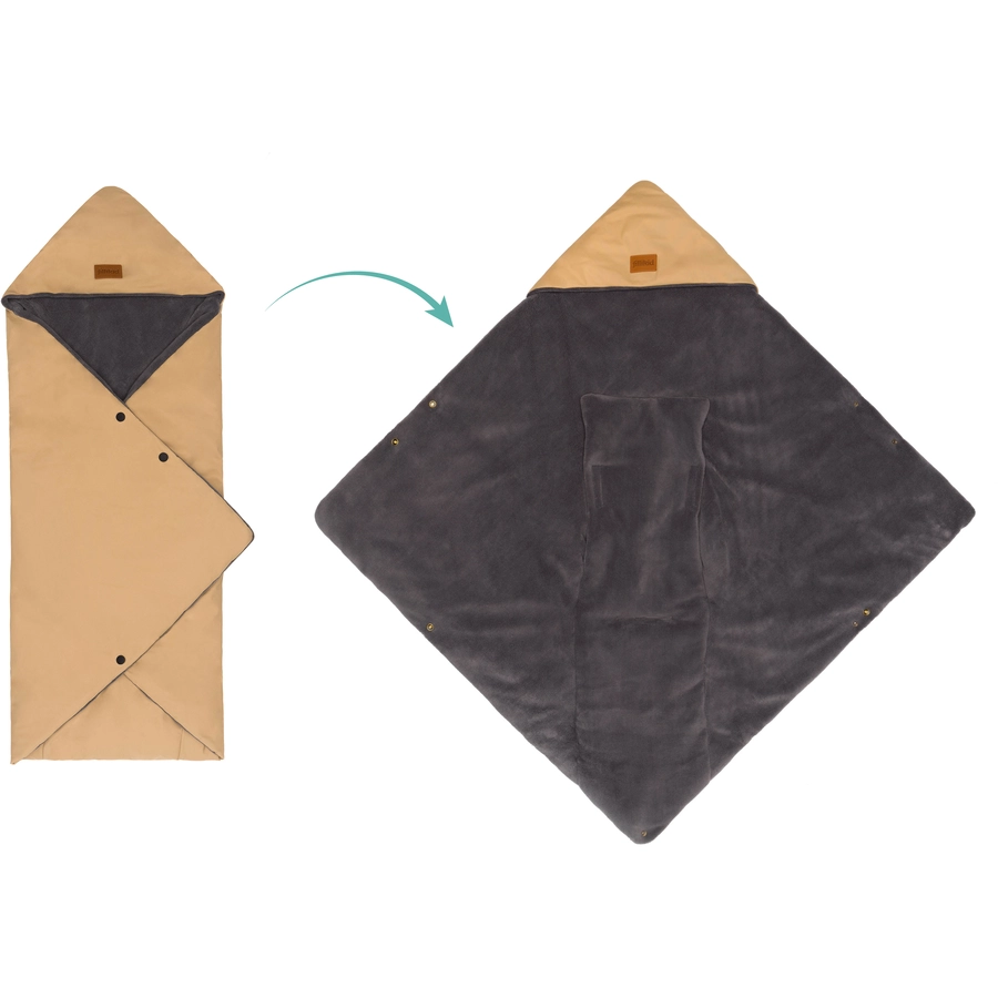 fillikid Winterfußsack Tanaga Cappuccino