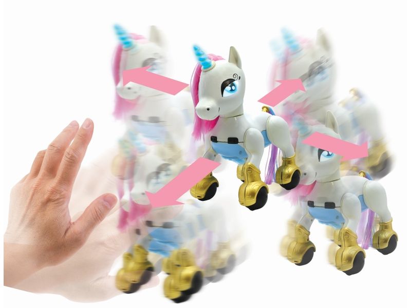 Lexibook Power Unicorn Robotereinhorn Programmierbares, taktiles Robotereinhorn mit Fernbedienung
