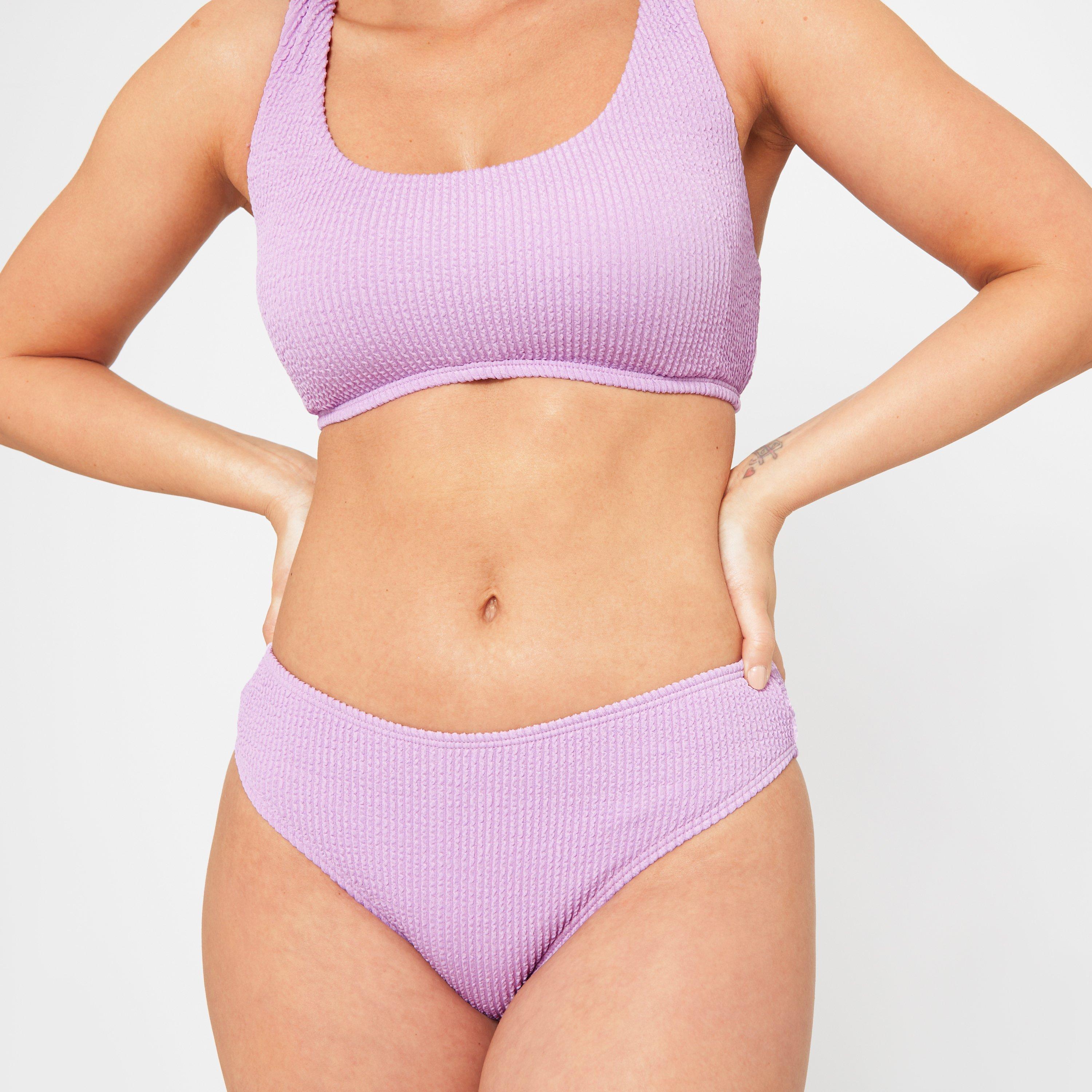 Be You Ladies Textured Bikini Bottoms