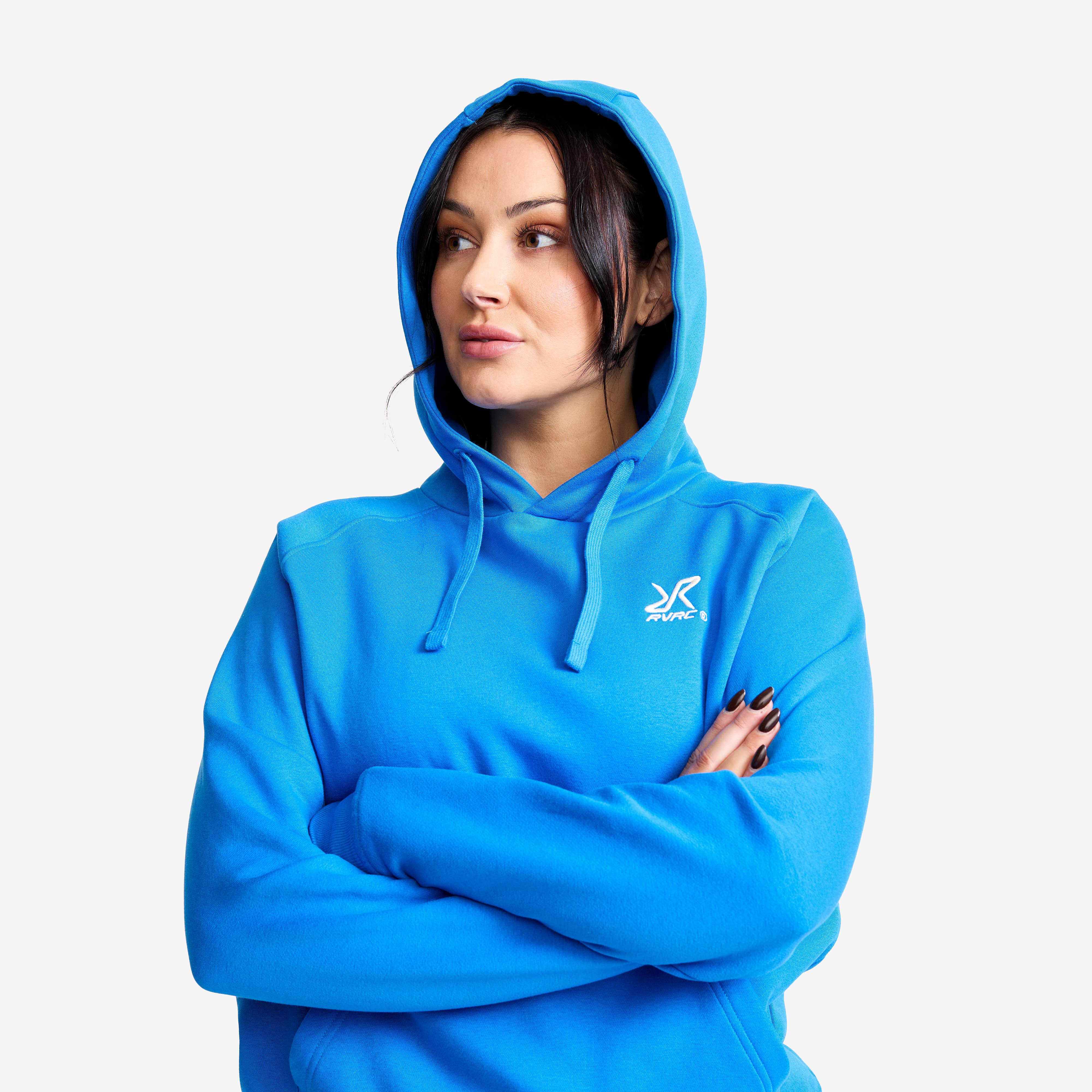 RVRC Hoodie Dame French Blue