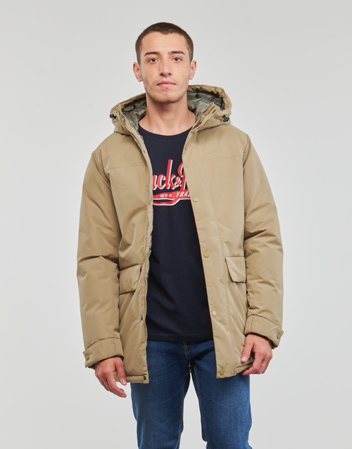 Jack & Jones - JJCHAMP PARKA JACKET Beige