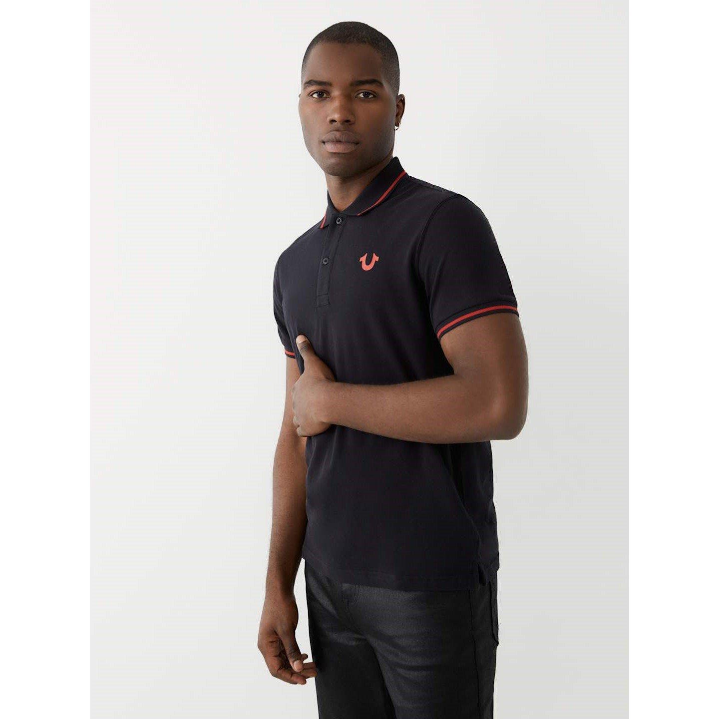 True Religion TR Crafted with Pride Polo Shirt Mens