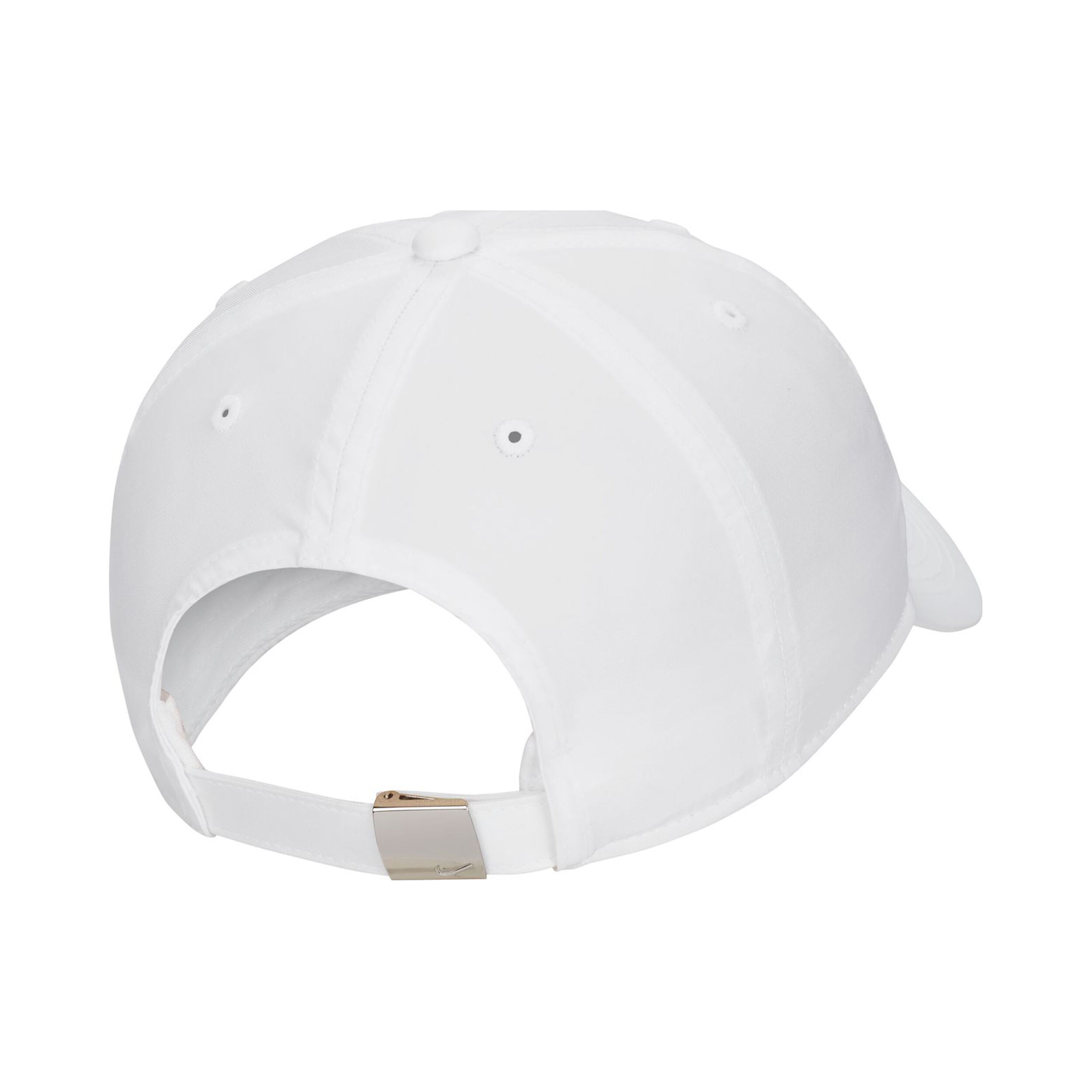 Nike Dri-Fit Club Metal Swoosh Casquette Enfants - Blanc