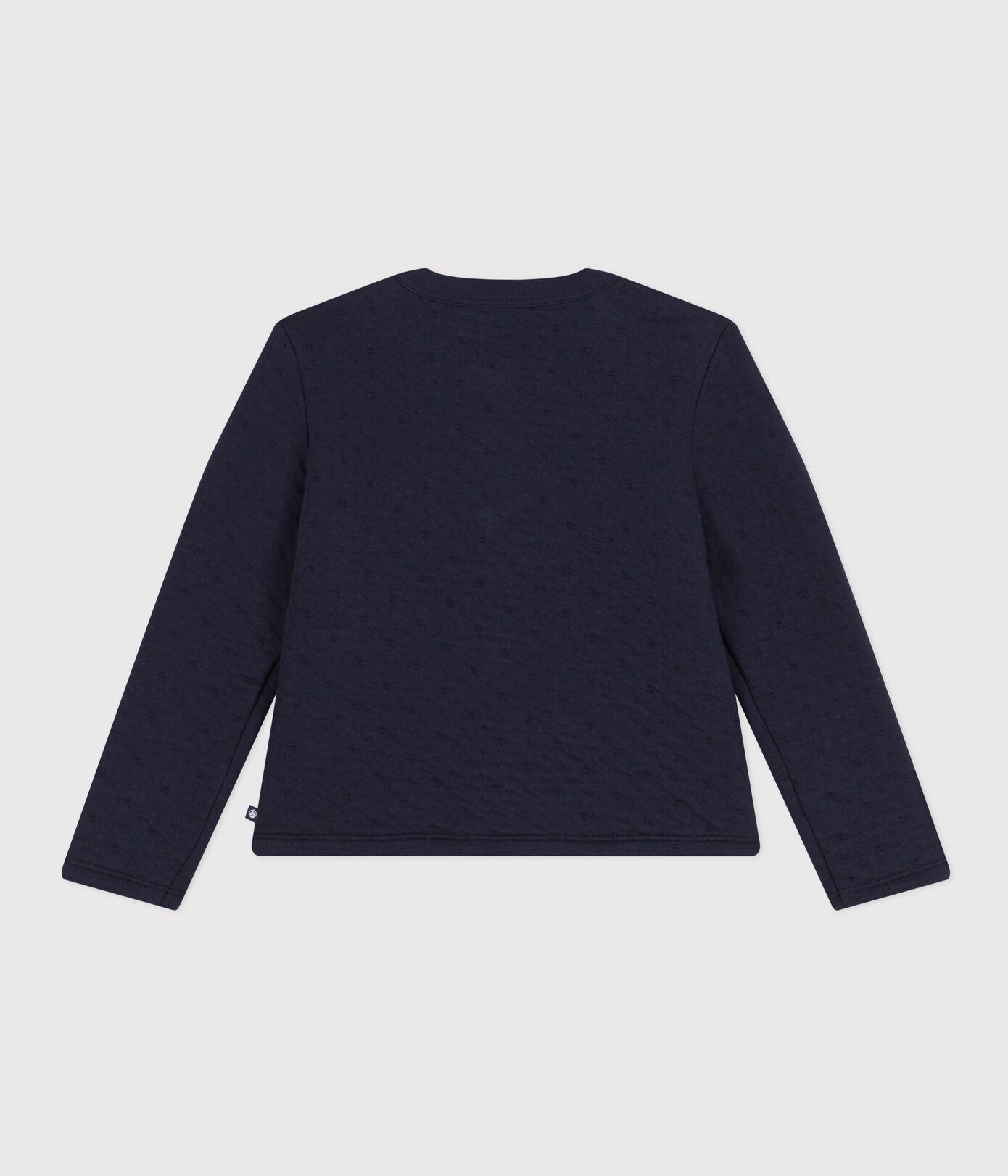 Cardigan en tubique matelassé enfant fille