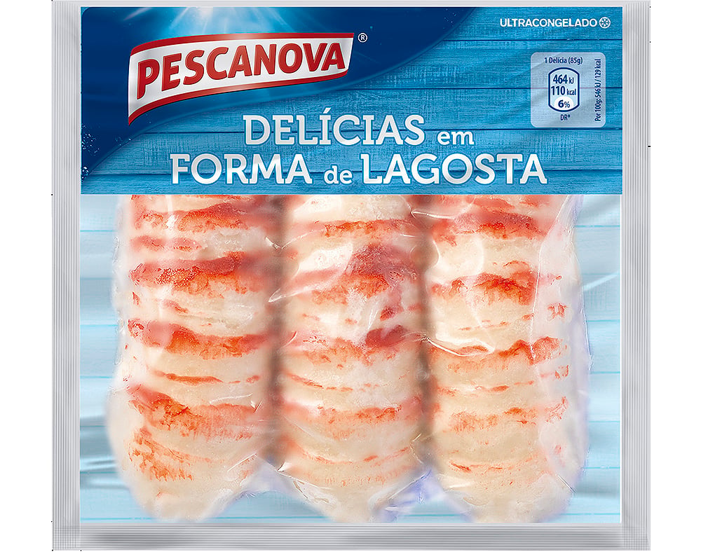 DELICIAS PESCANOVA COM FORMA DE LAGOSTA 255G