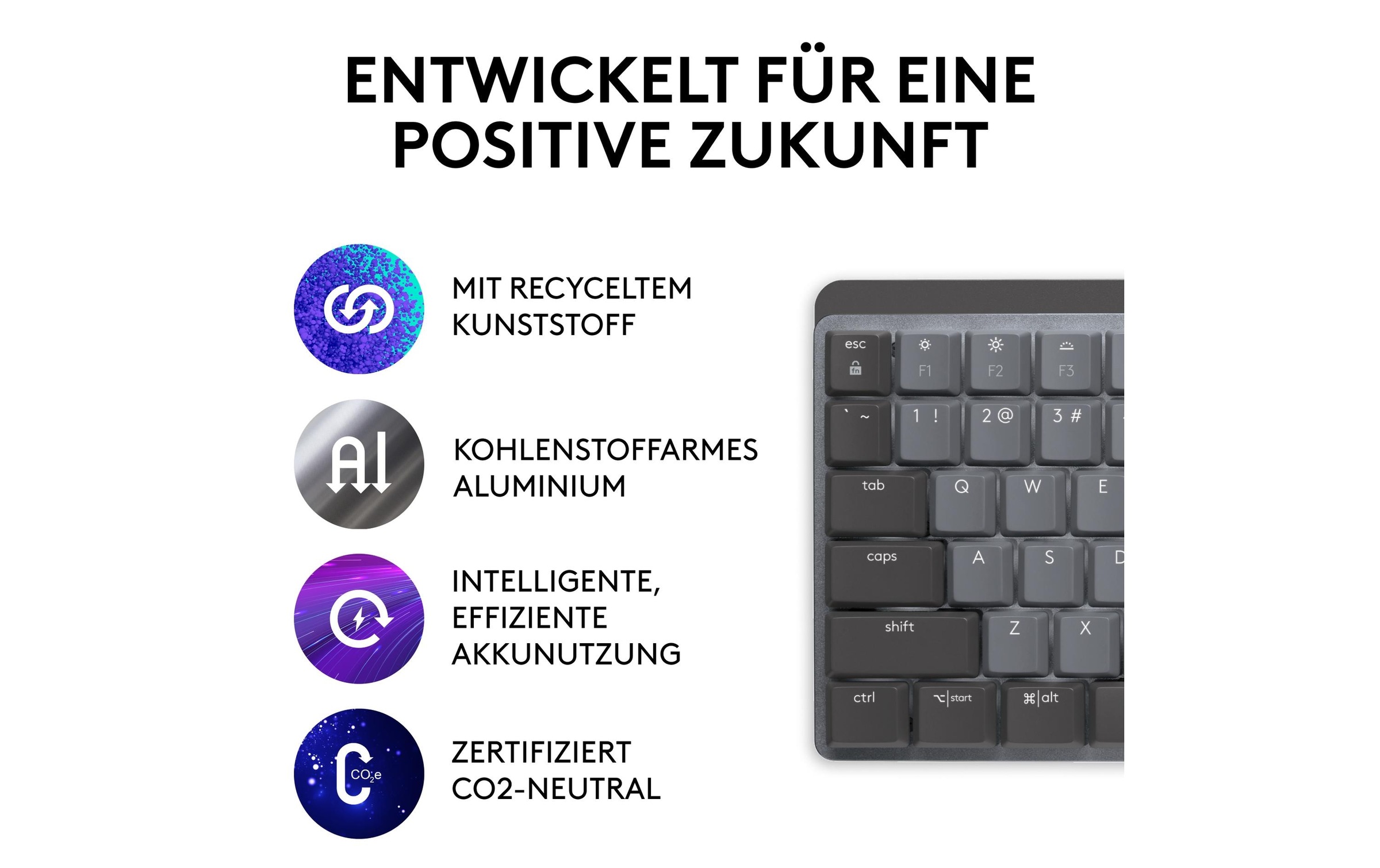 Logitech Tastatur »Logitech MX Mechanical Keyboard« ()