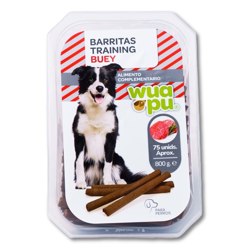 Barras de Treinamento WUAPU Carne 800g 70 UD