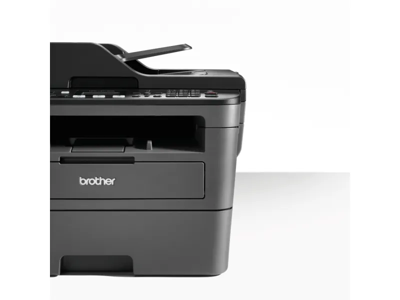 Brother MFC-L2710DW - Multifunktionsprinter - S/H - laser - Legal (216 x 356 mm) (original) - A4/Legal (medie) - op til 30 spm (kopiering) - op til 30 spm (udskriver) - 250 ark - 33.6 Kbps - USB 2.0, LAN, Wi-Fi(n)