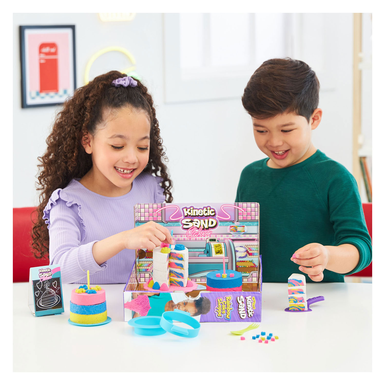 Kinetic Sand - Cake Station Speelset