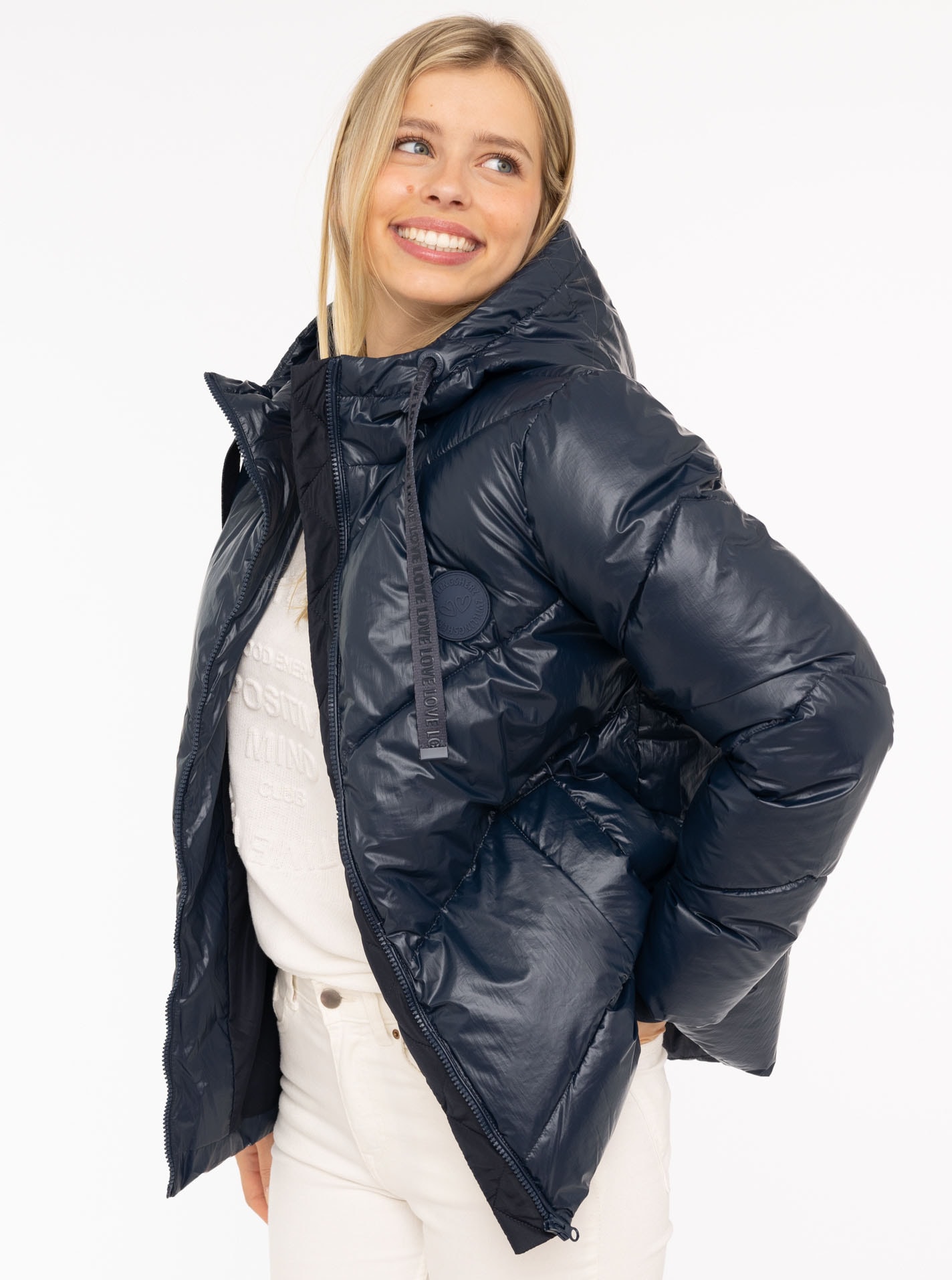 Zwillingsherz Steppjacke »