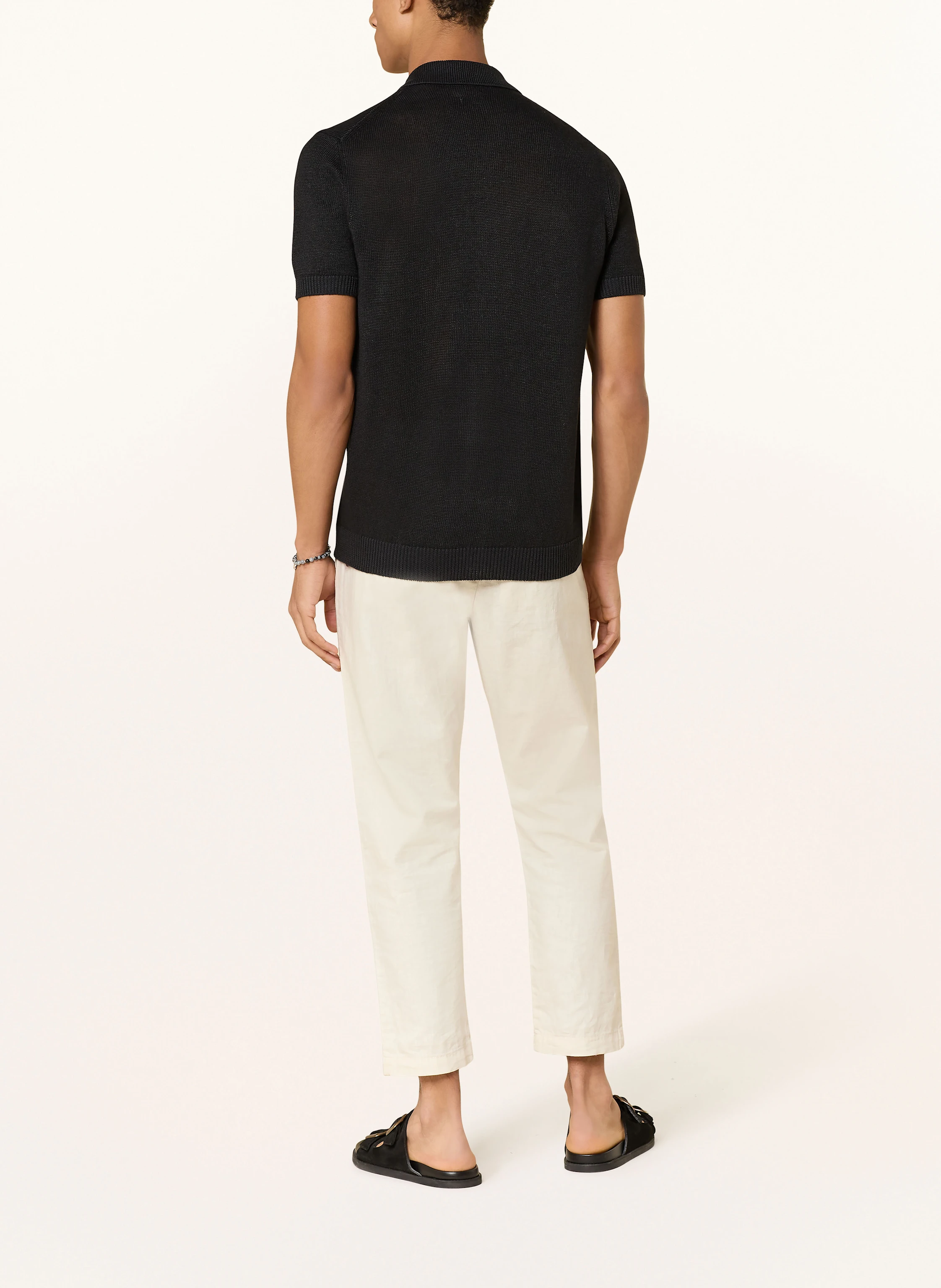 PAUL Strickhemd Comfort Fit aus Leinen
