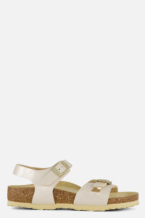 Birkenstock Rio Kids Sandalen wit Leer
