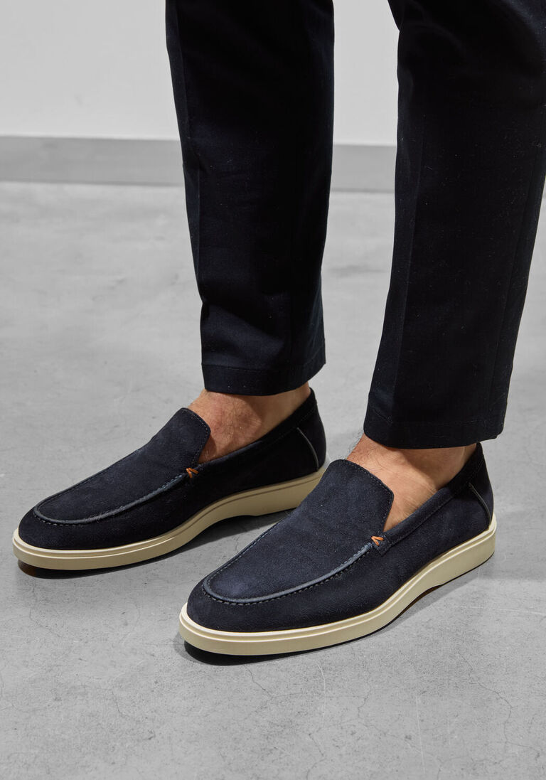 blauwe santoni instappers botanist