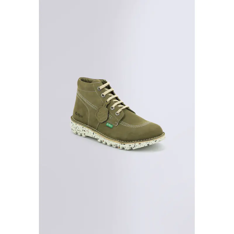 NEORALLYE KAKI BOTTINES Cuir Homme