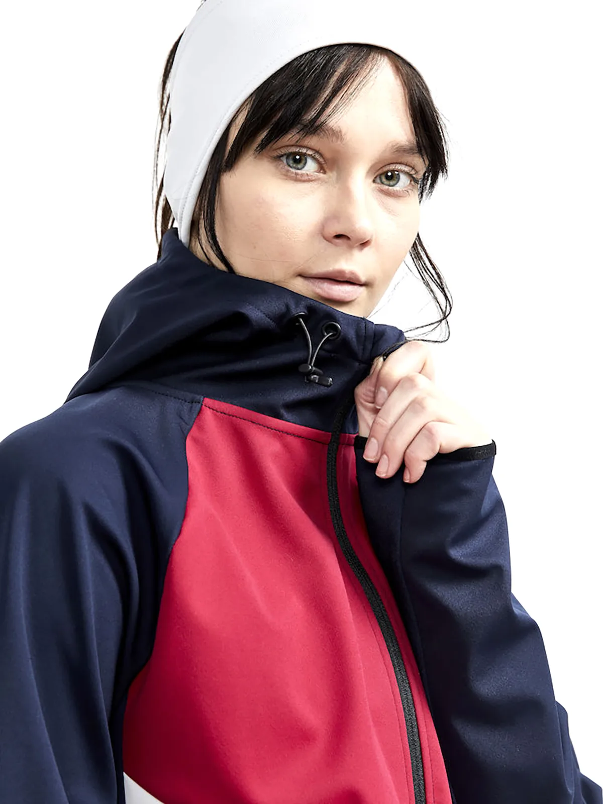 Craft Women's Glide Hood Jacket Blaze-Machine