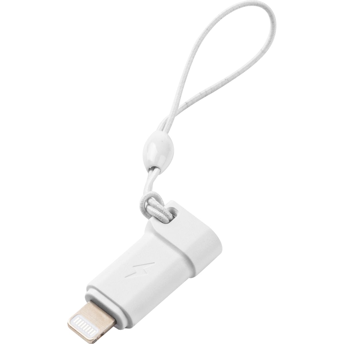 Sandstrøm USB-C to Lightning kabeladapter (hvit)