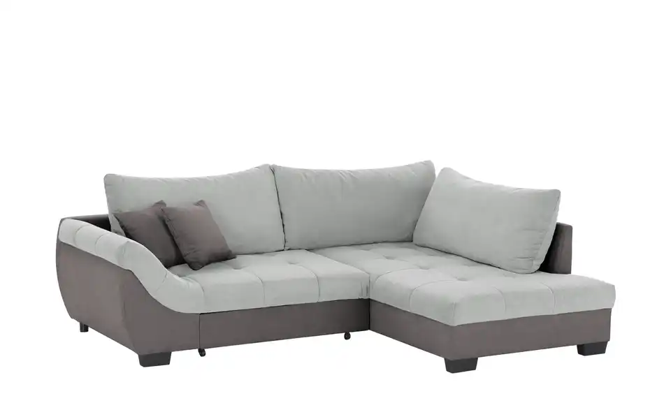 Ecksofa Krissy Grau, Anthrazit rechts