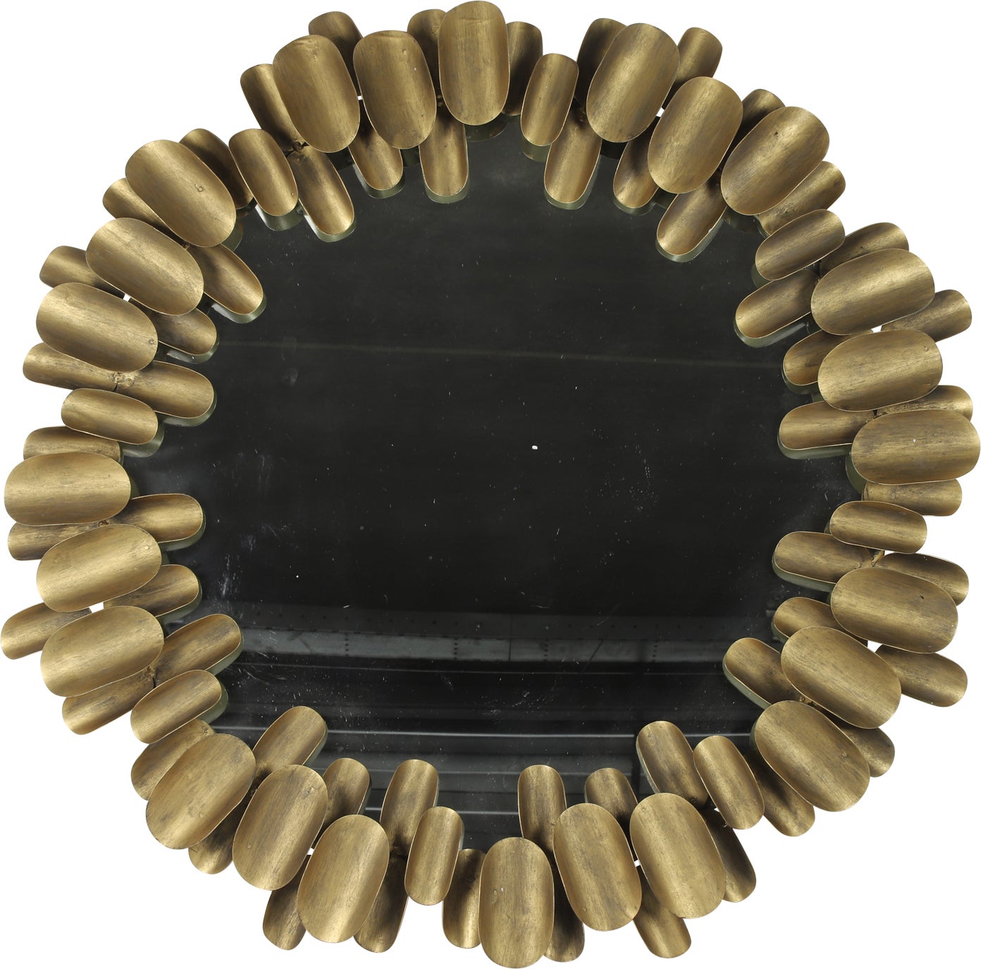 Countryfield spiegel Pringle goud D 84,5 H 6,5 cm