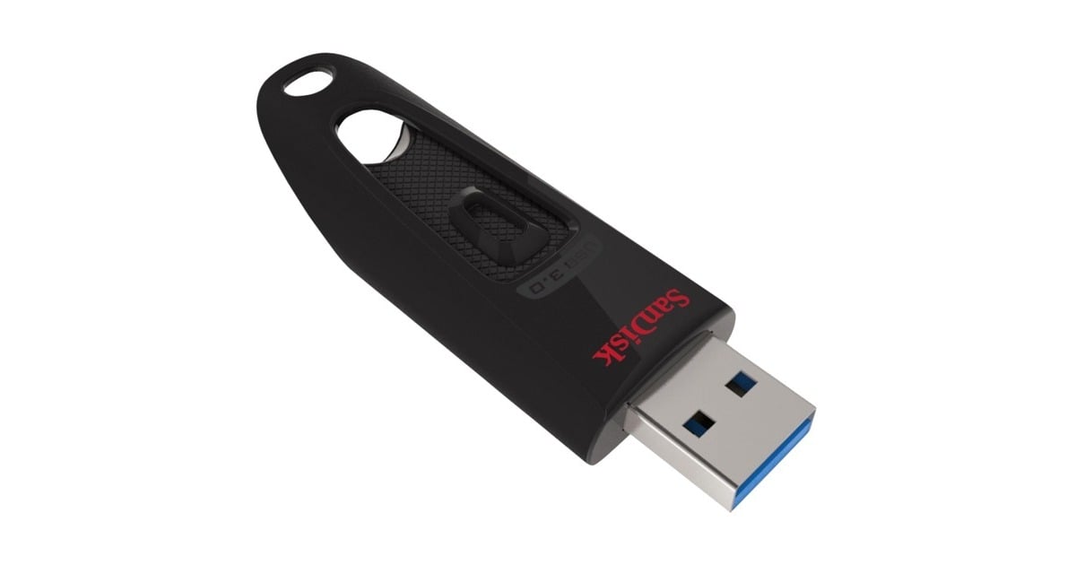 SanDiskUltra USB3.0 32 GB usb-stick  (Zwart/rood, SDCZ48-032G-U46)