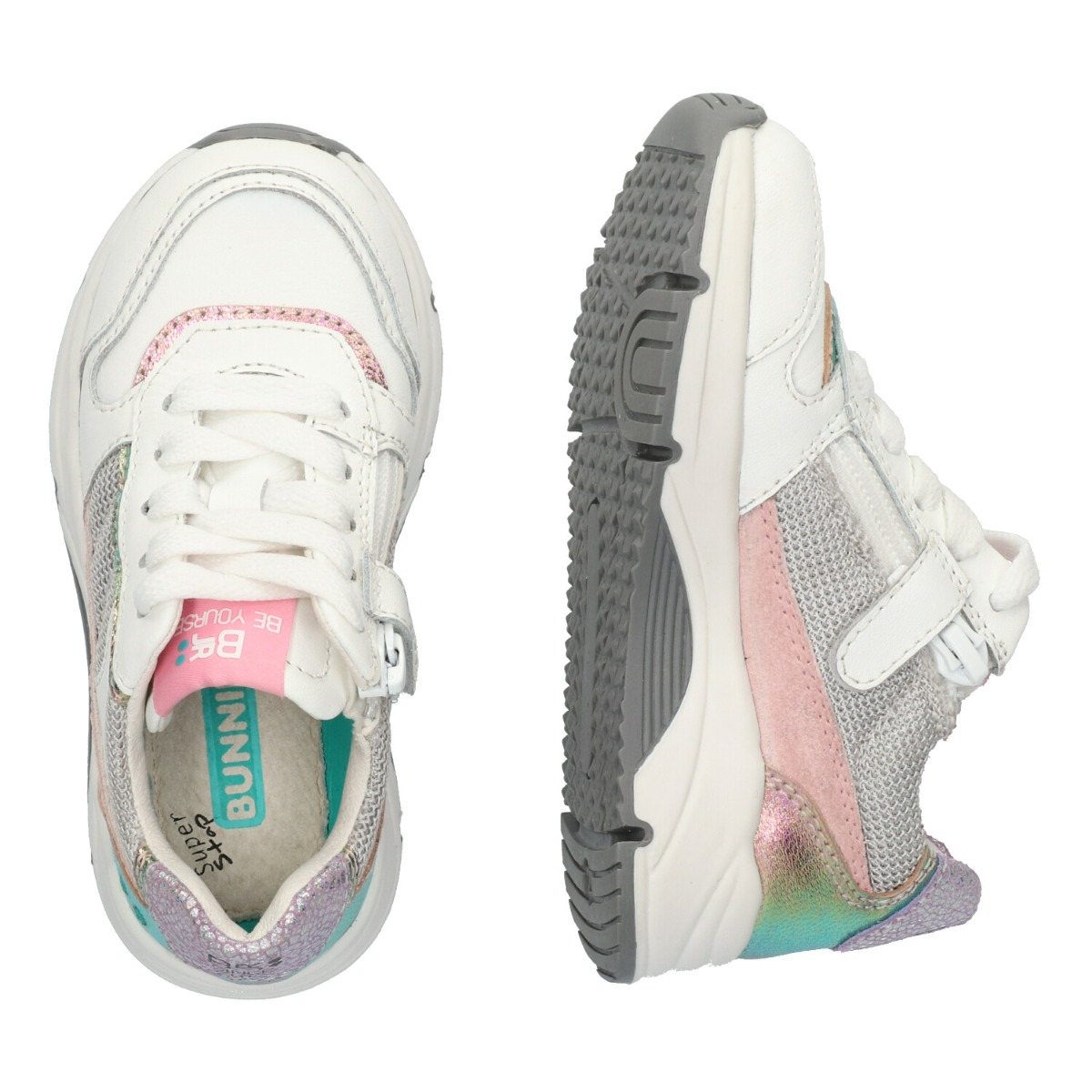 Fenna Force - Lage Sneakers Bunnies Wit